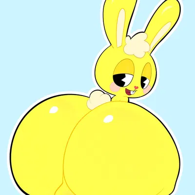 cuddles (htf) (happy tree friends) created by mu (artist)