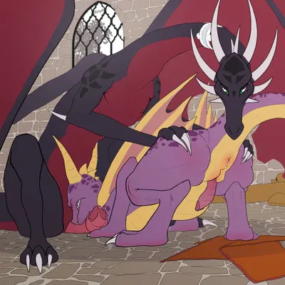 cynder, spyro (activision, european mythology) created by dlrp99