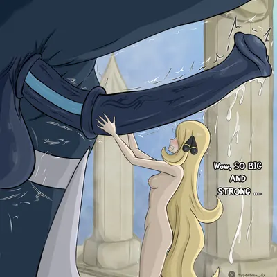 cynthia (pokemon) (nintendo, pokemon) created by hypertron