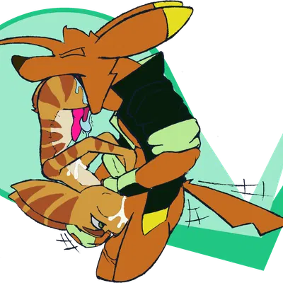 cyote, ratchet (ratchet and clank) (ratchet and clank, sony corporation) created by chaoshetra