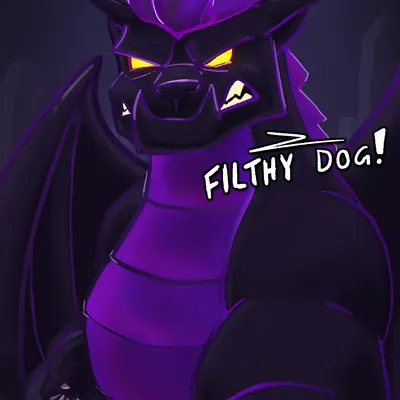 dark dragon (american dragon) (american dragon: jake long, disney) created by asdf16