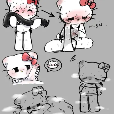 dear daniel, hello kitty (character) (hello kitty (series), sanrio) created by touboutenshi