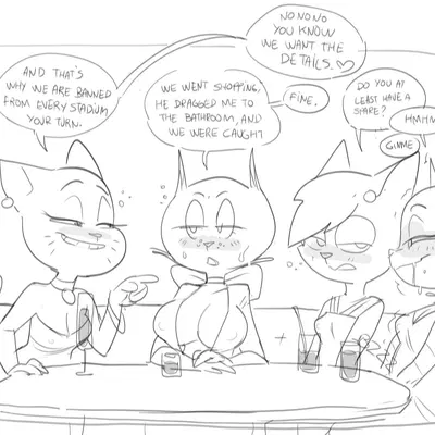 delia (ajmarekart), fran (litterbox comics), mother puss (cartoon network, litterbox comics) created by dbaru