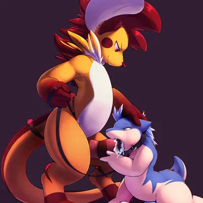 dizz, roy (chuki) (nintendo, pokemon) created by roy arashi