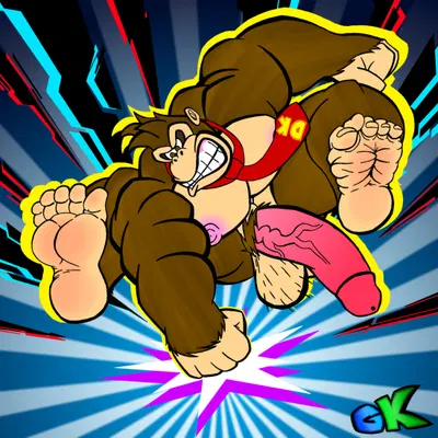 donkey kong (character) (donkey kong (series), donkey kong bananza) created by grizzlykubz