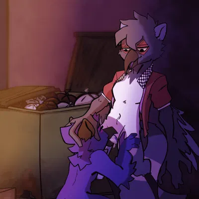 donnie (donniebirb), fan character, maverick (tearatiel) created by stlkr