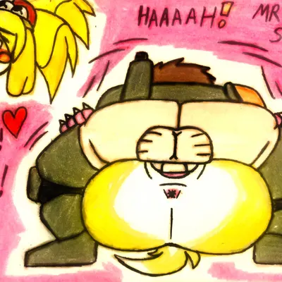 doom slayer, isabelle (animal crossing) (animal crossing, doom (series)) created by theloanwanderer216