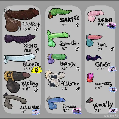 double aye (double aye), nash (double aye), ramrod (double aye) (alien (franchise), penis lineup) created by double aye batteries, stray moth