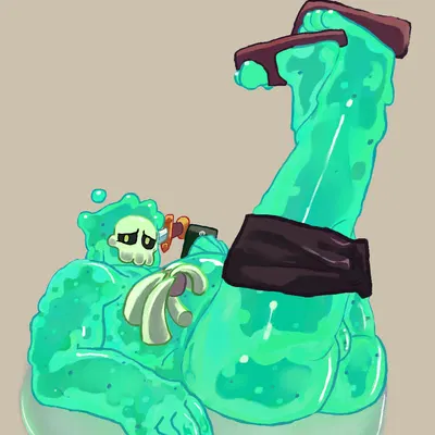 doug (monster con) (crackers in bed pose) created by momoskinks