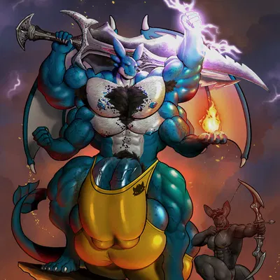 drakon, monoliph (bethesda game studios, microsoft) created by embiggenedshoes