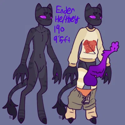 ender (lilmeowmeowsenpai) (microsoft, minecraft) created by lilmeowmeow senpai
