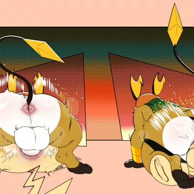 ero (erobos), hadou (satsui-n0-had0u) (nintendo, pokemon) created by had0u