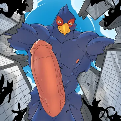 falco lombardi (nintendo, star fox) created by happyending