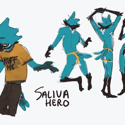 fan character created by salivahero