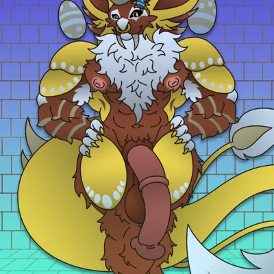 fan character (dragon adventures, easter) created by annaengine