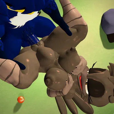 fan character, sarah the crow, thunder (juicyducksfm) (garry's mod, sega) created by armada (artist), juicyducksfm