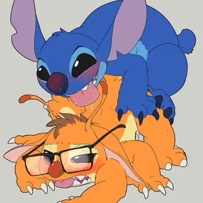 fan character, stitch (lilo and stitch) (disney, lilo and stitch) created by kyrio