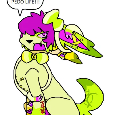 fentanyl (jackrabbit) (fakemon, fuck my stupid baka life) created by jackrabbit (artist)