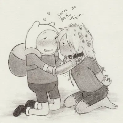 fern (adventure time), finn the human (adventure time, cartoon network) created by lynxfurr