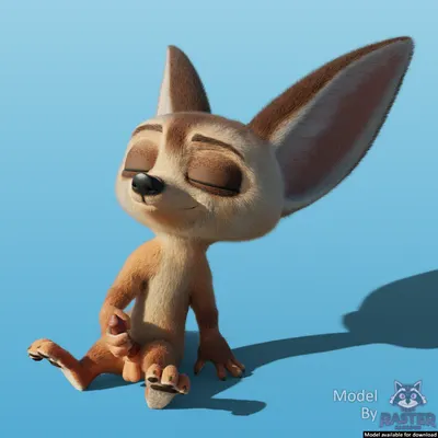 finnick (zootopia) (disney, zootopia) created by rasterraccoon