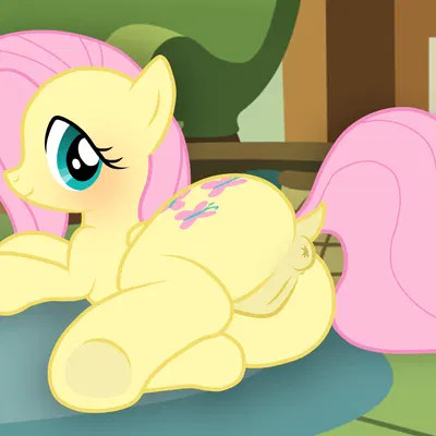fluttershy (mlp) (friendship is magic, hasbro) created by maseru