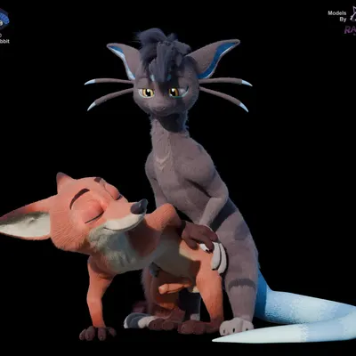 flye, nick wilde (disney, mythology) created by rasterraccoon