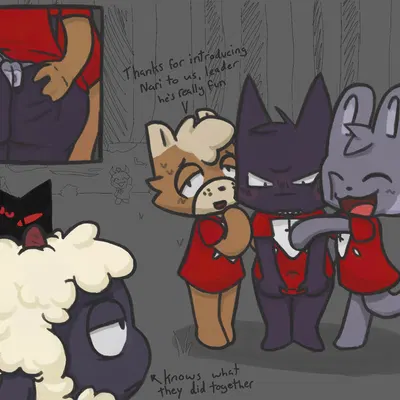 follower (cult of the lamb), lamb (cult of the lamb), narinder (cult of the lamb, massive monster (studio)) created by cinnamoncaker (artist)