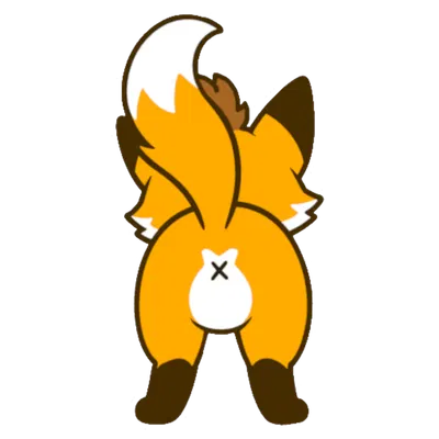 foxbrush tailwag created by fuchs the fox