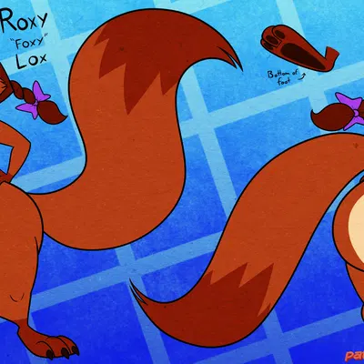 foxy loxy (2005) (chicken little (2005), disney) created by blu3danny