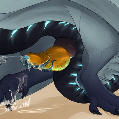 frexton (european mythology, mythology) created by drunksdragon