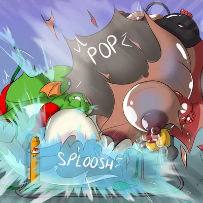 fyra (dragonfron) (bandai namco, dig dug) created by dragonfron