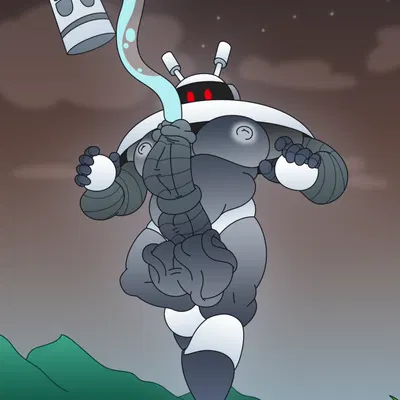 galaxy man (capcom, mega man (series)) created by annaengine