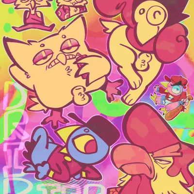 germ warfare (nitw) (night in the woods) created by salamikii