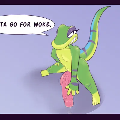 gex the gecko (gex (series)) created by fawxythings