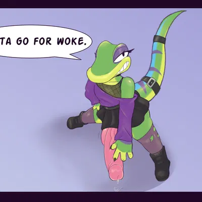 gex the gecko (gex (series)) created by fawxythings