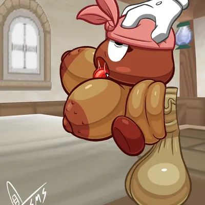 goomama (mario bros, nintendo) created by supermoonshroom