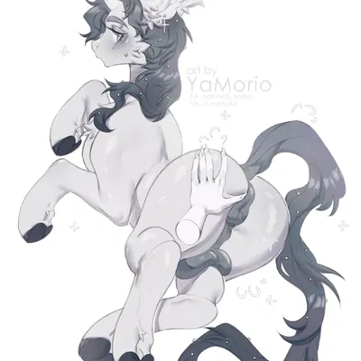 hasbro, my little pony created by yamorio