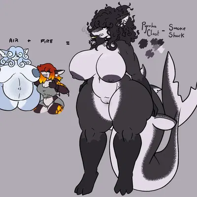 hera kane (mexifurfoof), pyrrha clast (mexifurfoof), val keinu (mexifurfoof) created by mexifurfoof