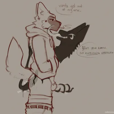 herschel anhaus (cerberussenn), vantablack (cerberussenn) created by cerberussenn