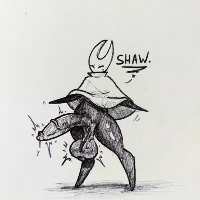 hornet (hollow knight) (hollow knight (franchise), team cherry) created by baguetteartt