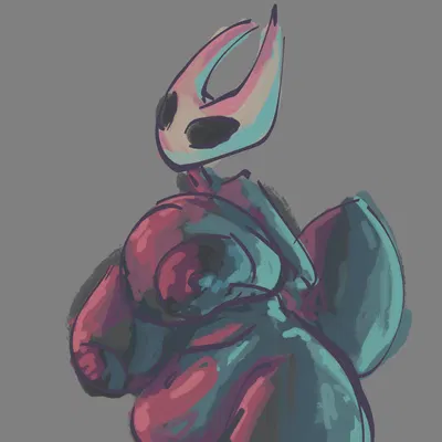 hornet (hollow knight) (hollow knight (franchise), team cherry) created by rik grape