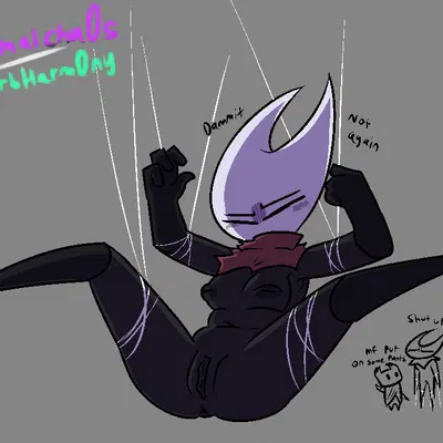 hornet (hollow knight), the knight (hollow knight) (hollow knight (franchise), team cherry) created by superbharm0ny