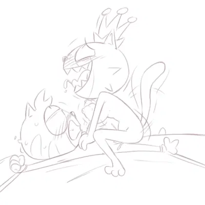 horribelle, woolfrik (kitty quest) created by manwithnobats