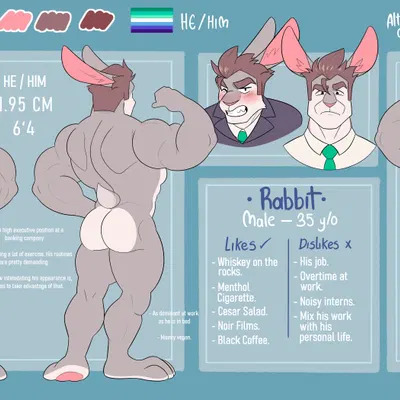 hugetherabbit created by moschythehyena