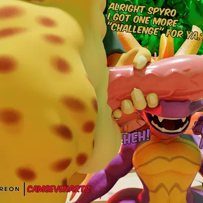 hunter (spyro), spyro (activision, mythology) created by camseven