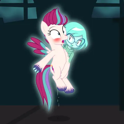 ikki (shantae), zipp storm (mlp) (hasbro, mlp g5) created by badumsquish