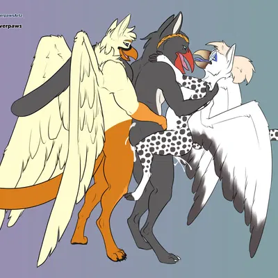 ilrys kadiatu, kellie (tenpoundhammer), victor (tenpoundhammer) (mythology) created by xoloitz