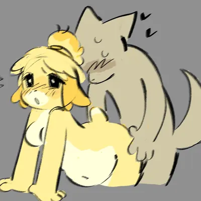 isabelle (animal crossing) (animal crossing, nintendo) created by cornymember