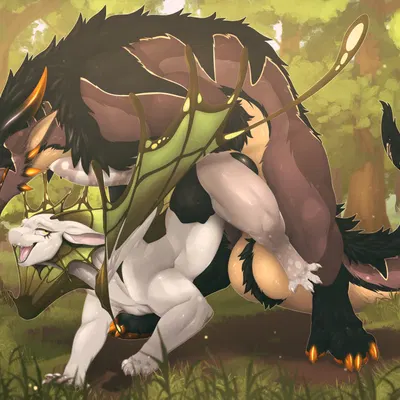 jaeger (lewddragons) (mythology) created by cannibalistic tendencies