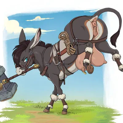 jasmine the battle donkey (perpetuate303) created by shebeast